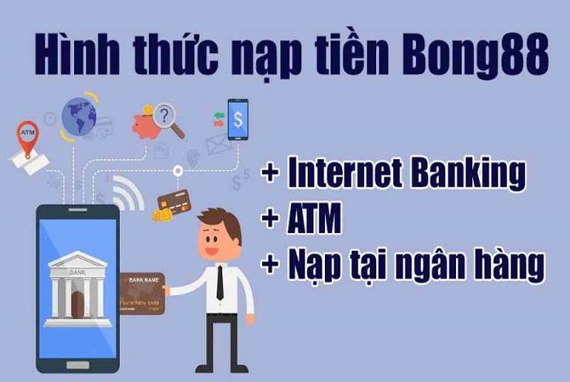 Các hình thức nạp tiền tại Bong88